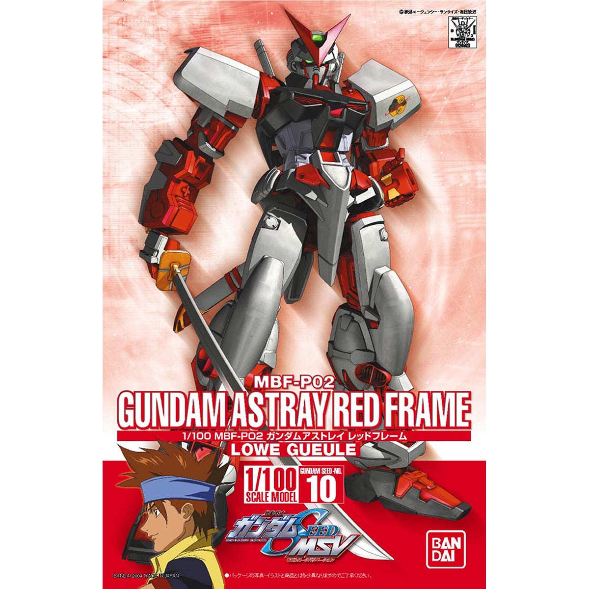 1/100 GUNDAM ASTRAY (RED FRAME) official product image