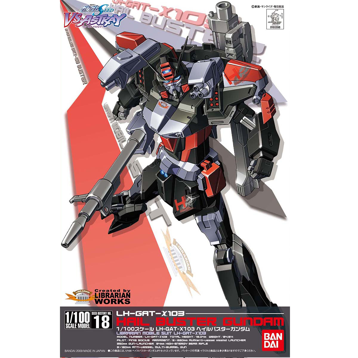 1/100 HAIL BUSTER GUNDAM official product image